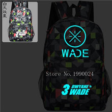 Load image into Gallery viewer, Dwyane Wade USA Noctilucent Kids School bag