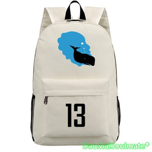 Beard Basketballs Player 13 Backpacks Boy School Bags