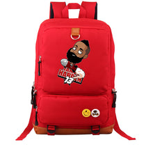 Load image into Gallery viewer, Harden Basket Ball Children Backpacks Teenages Bagpack Cartoon Shoulder Bag