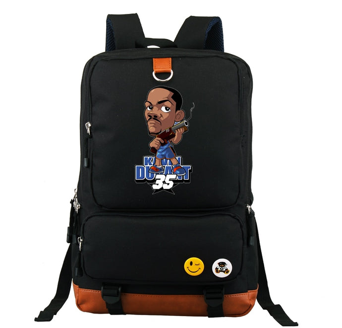 Durant Basket Ball  Unisex Students Travel School Bags