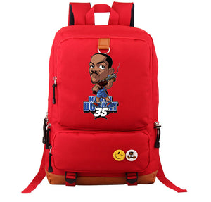 Durant Basket Ball  Unisex Students Travel School Bags