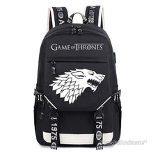 Load image into Gallery viewer, Game of Thrones Ice and Fire School Bag Students Backpacks Boys School